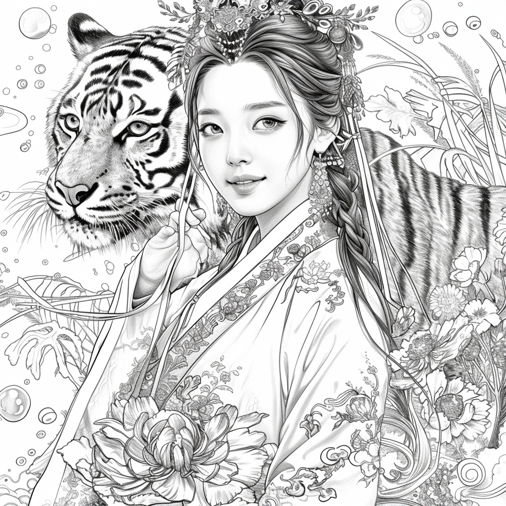 The Blossom Princess and Her Noble Steed