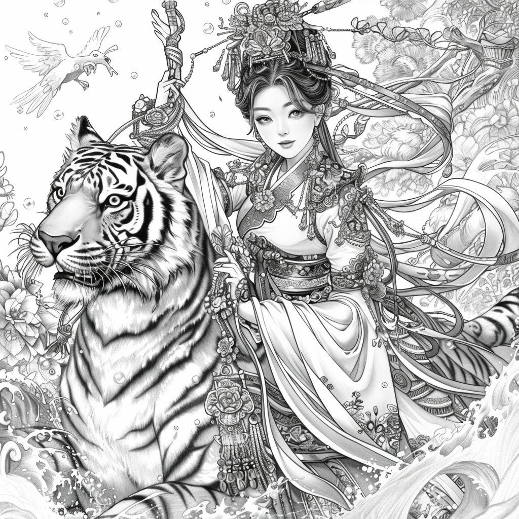 The Blossom Princess and Her Noble Steed
