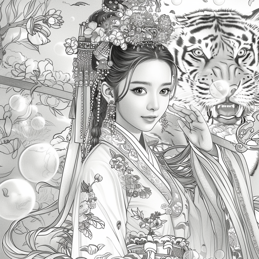 The Blossom Princess and Her Noble Steed