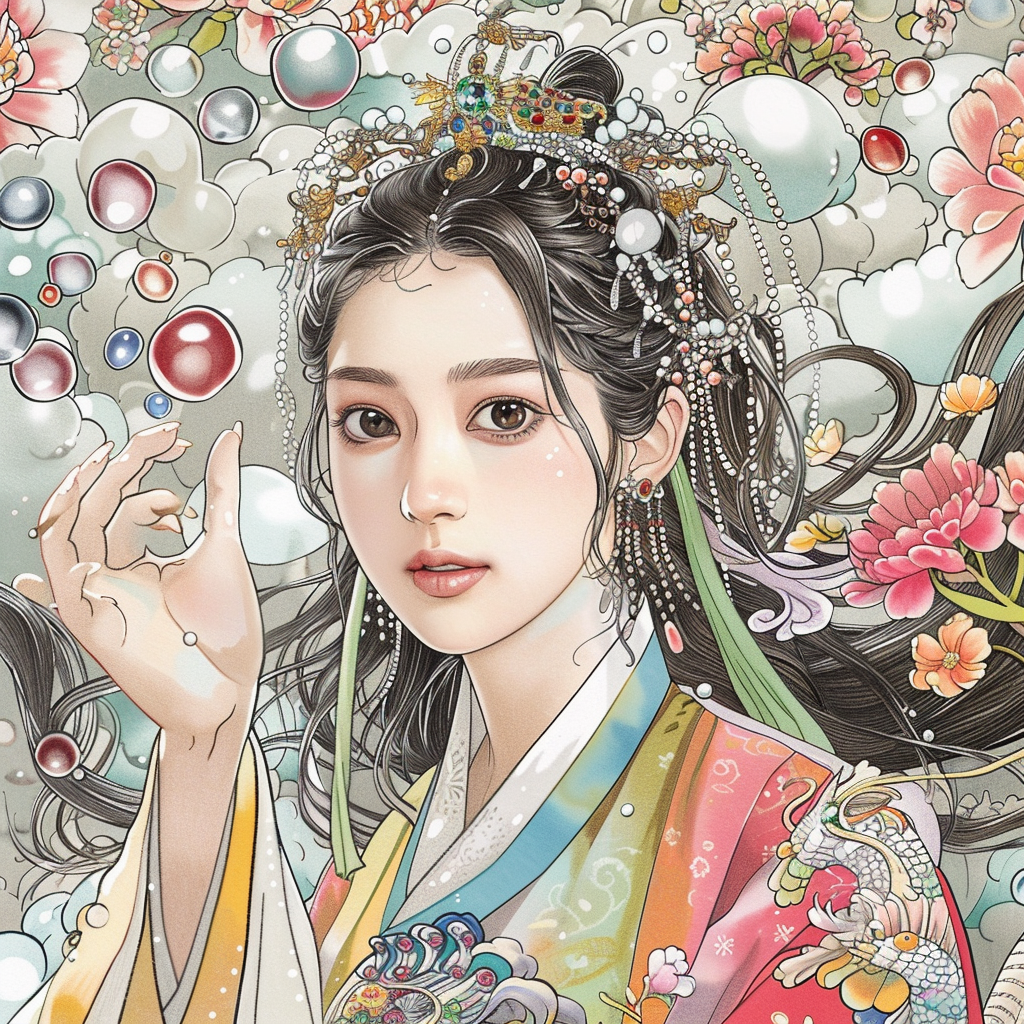 Heavenly Grace: The Prayer of the Celestial Maiden.