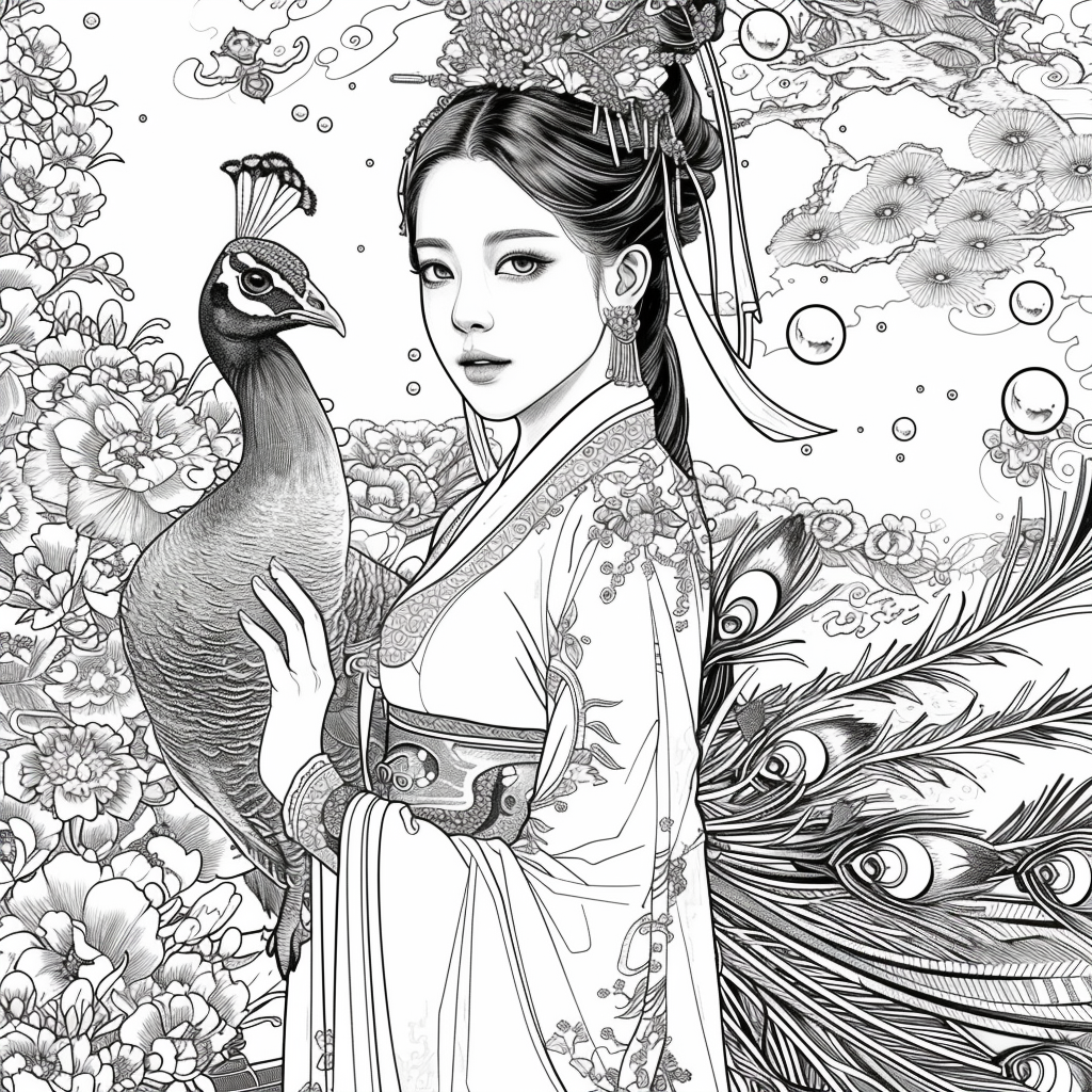 The Crimson Court – Portrait of the Royal Blossom