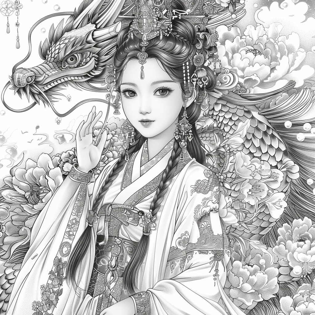The Crimson Court – Portrait of the Royal Blossom