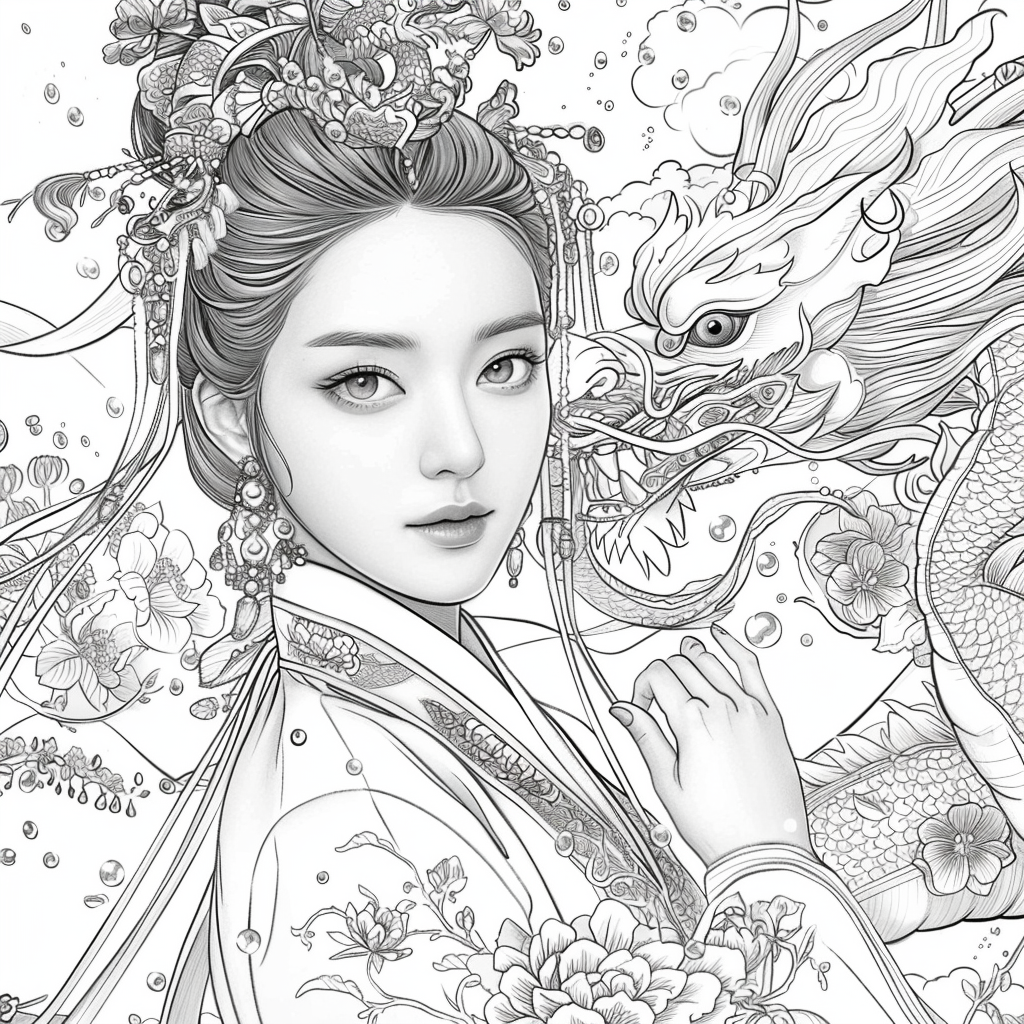 The Blossom Princess and Her Noble Steed