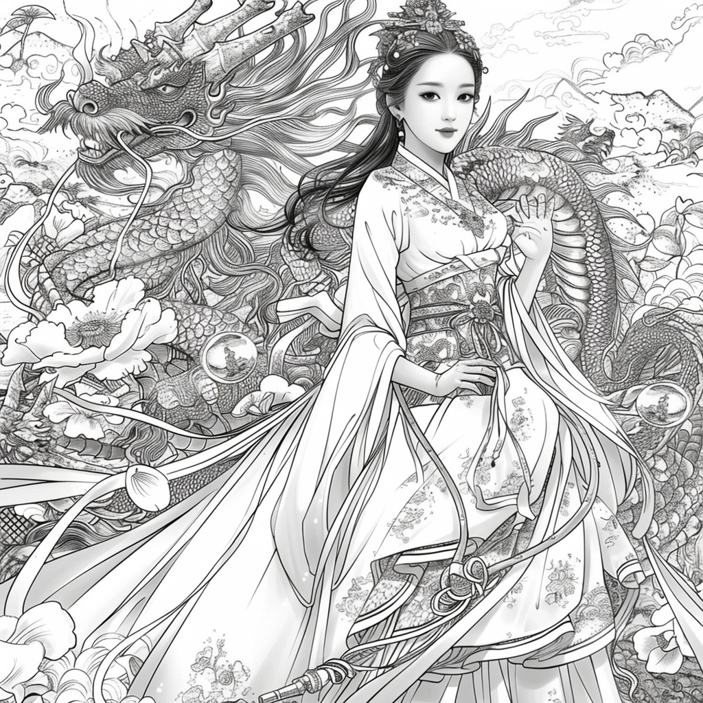 The Blossom Princess and Her Noble Steed
