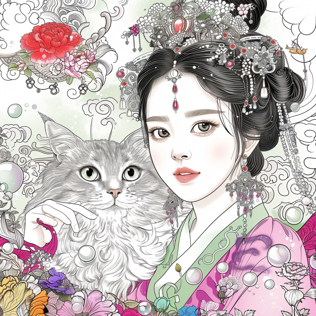 The Crimson Court – Portrait of the Royal Blossom