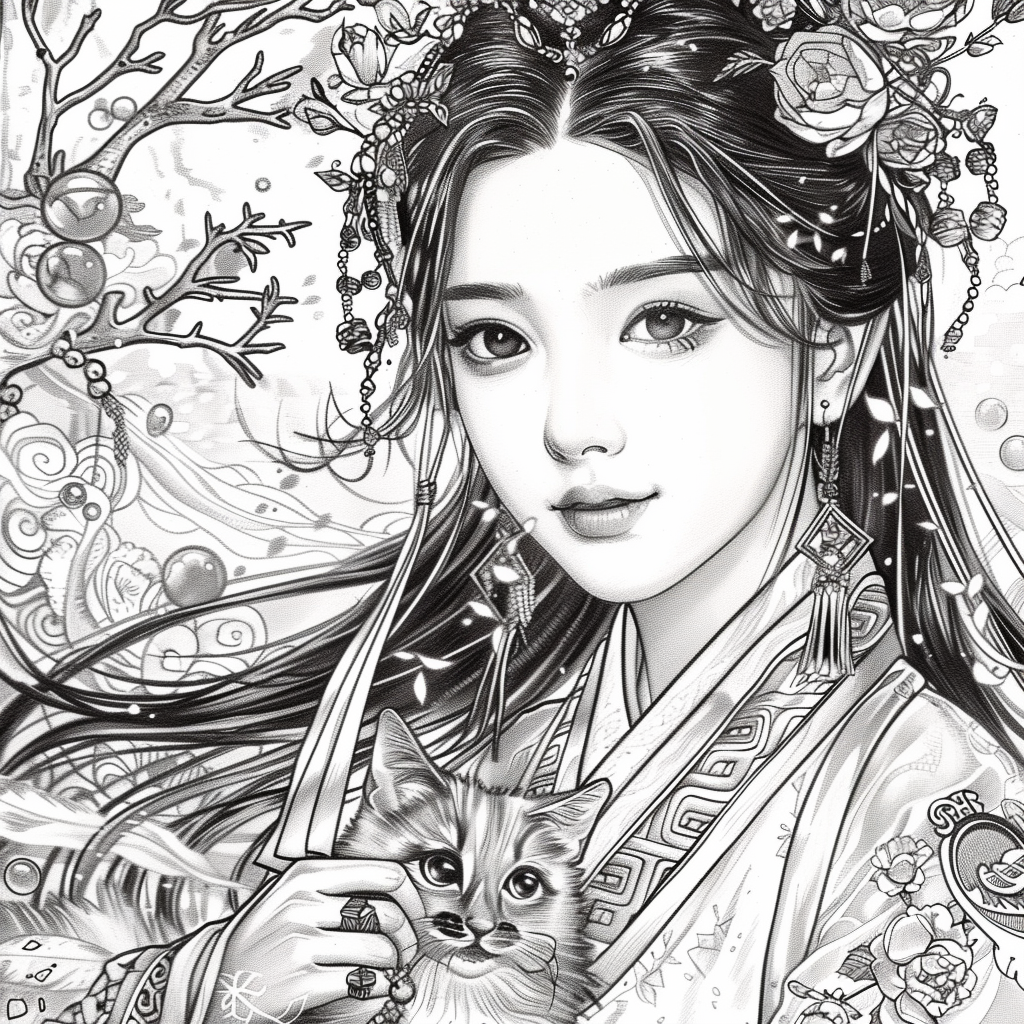 The Crimson Court – Portrait of the Royal Blossom