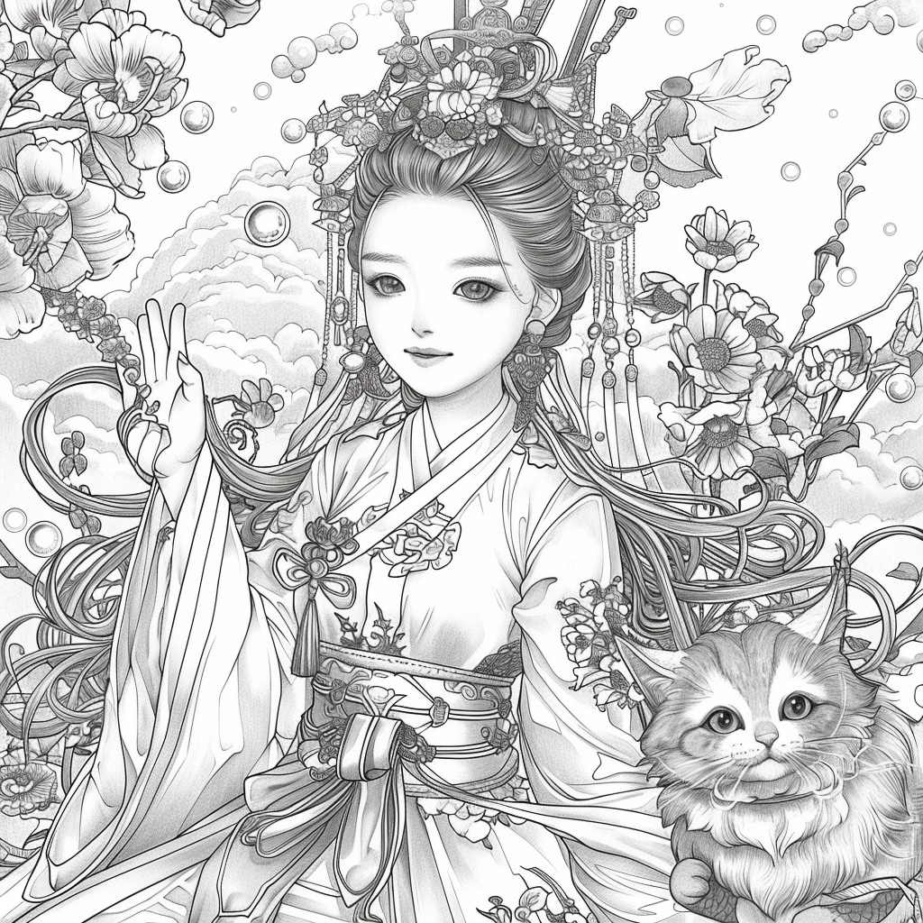 The Crimson Court – Portrait of the Royal Blossom
