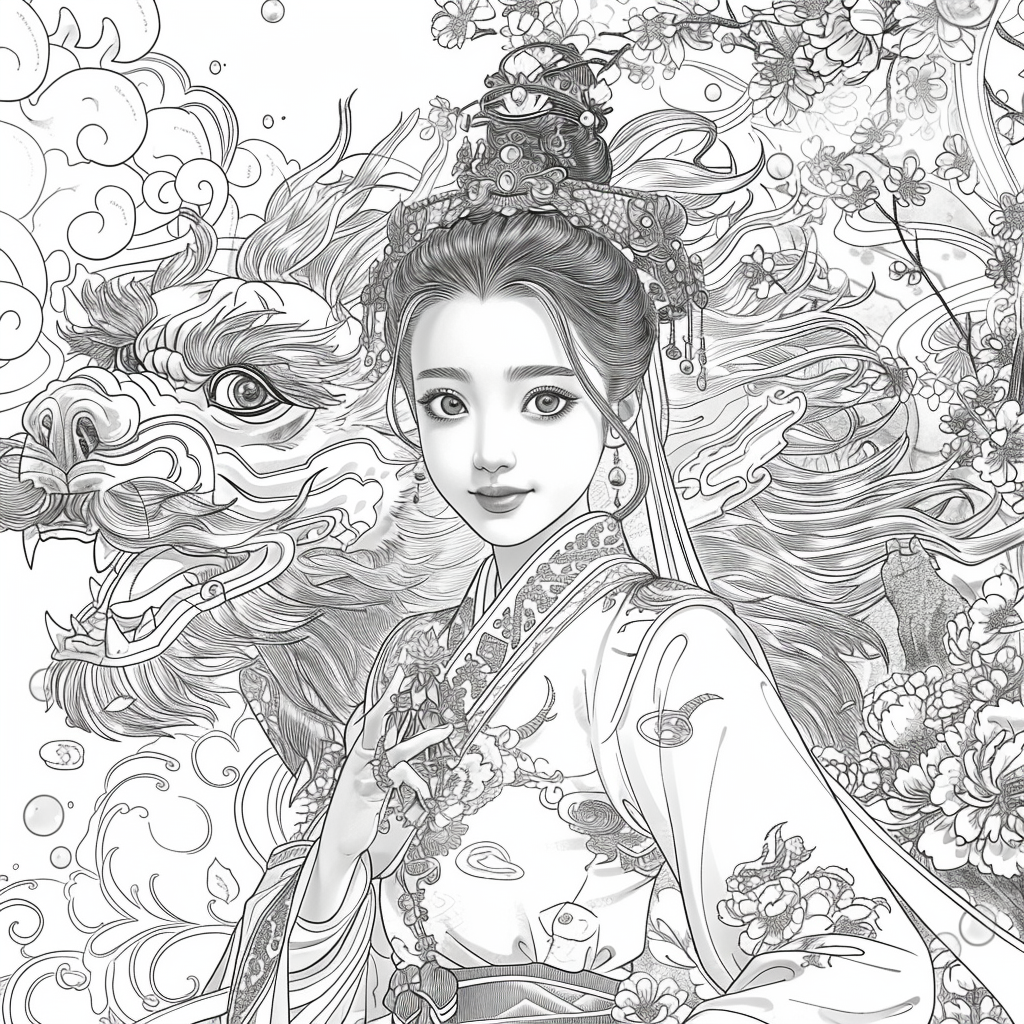 Heavenly Grace: The Prayer of the Celestial Maiden.