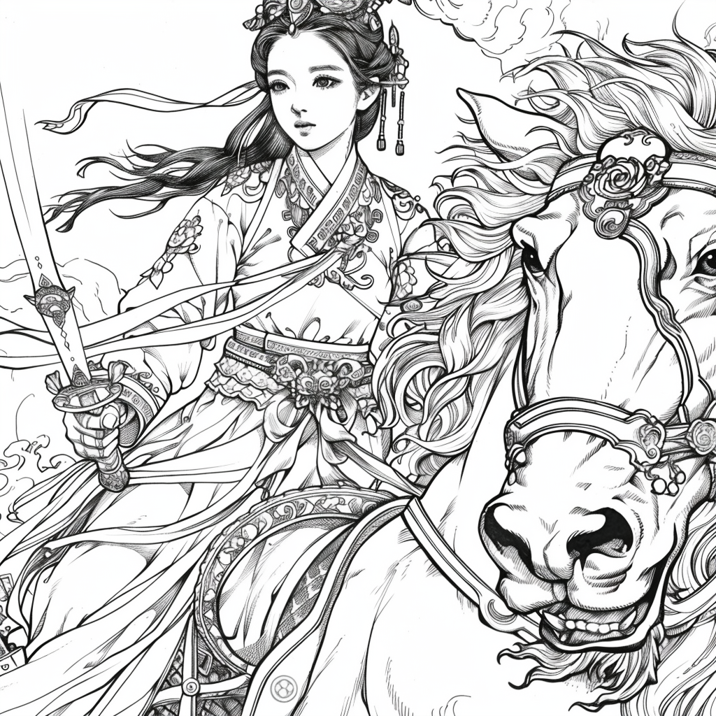 The Lion Rider of the Celestial Winds