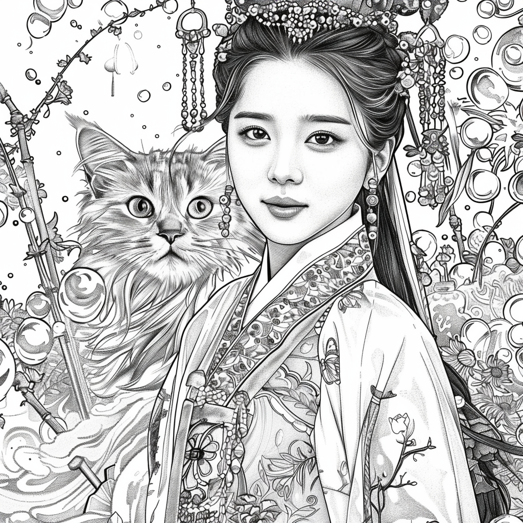 The Crimson Court – Portrait of the Royal Blossom