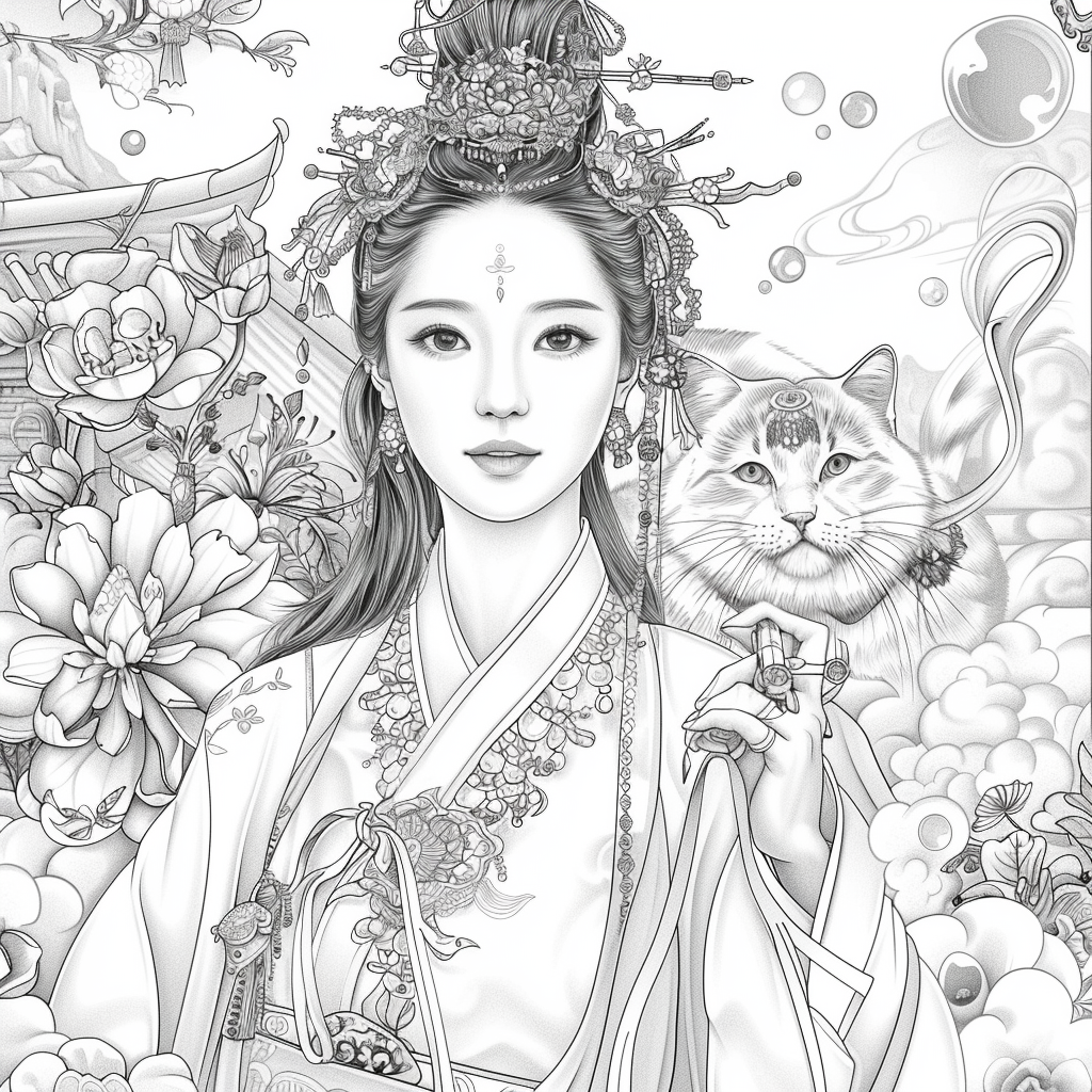 The Crimson Court – Portrait of the Royal Blossom