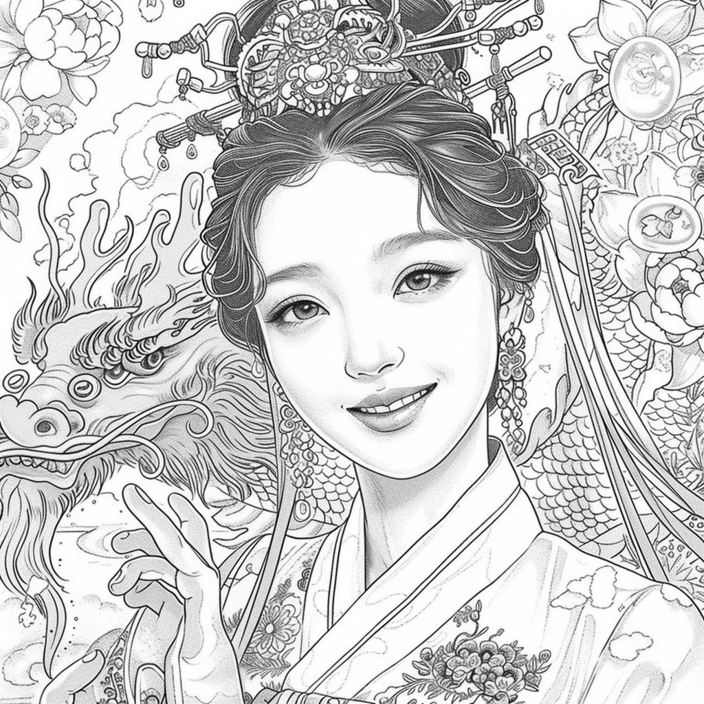 The Dragon Princess of Blossoms