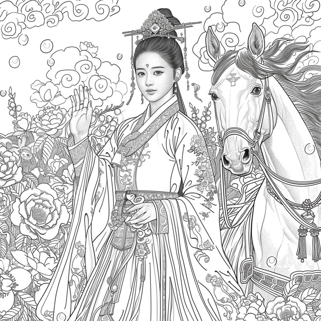 The Radiant Blossom Princess