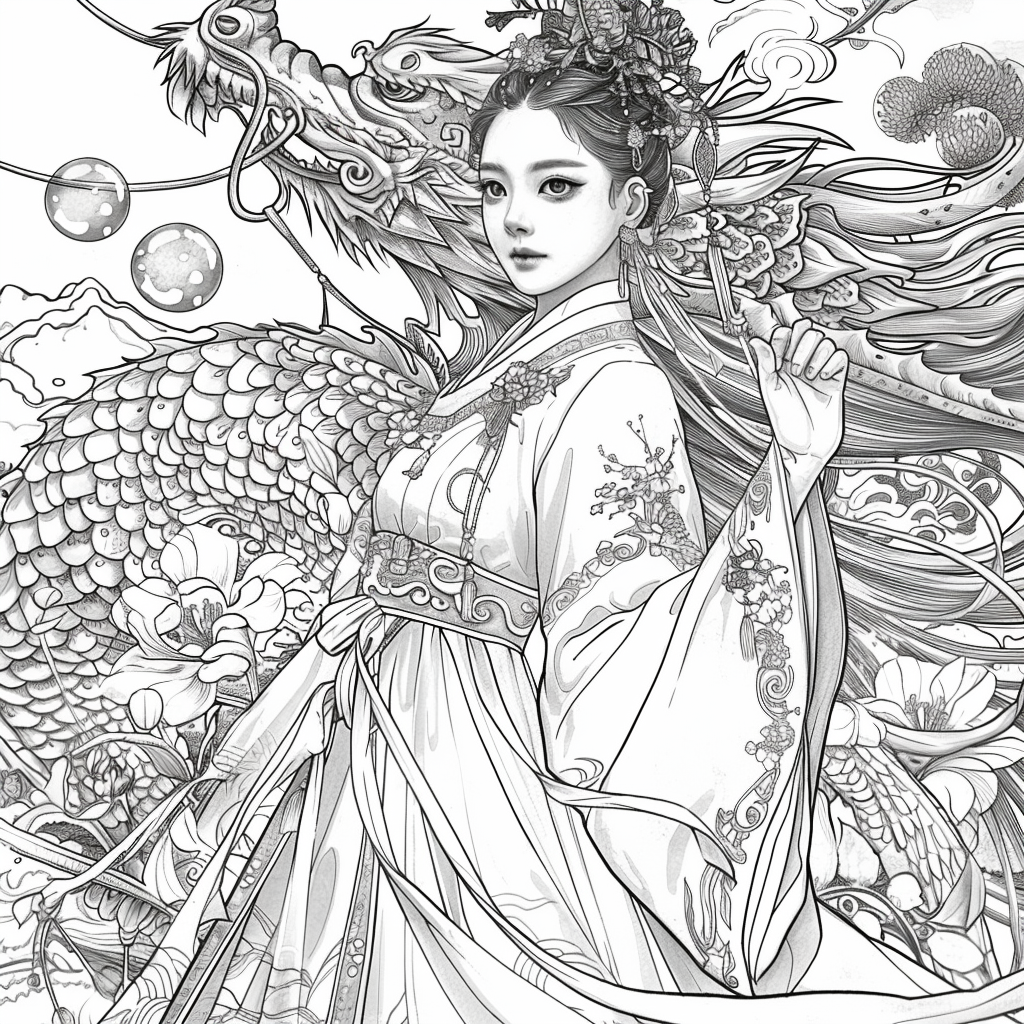 The Dragon Princess of Blossoms