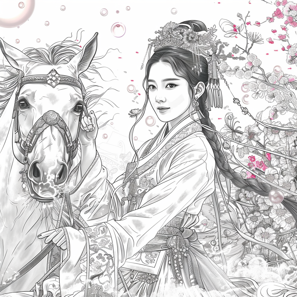 The Jewel-Crowned Peacock Princess