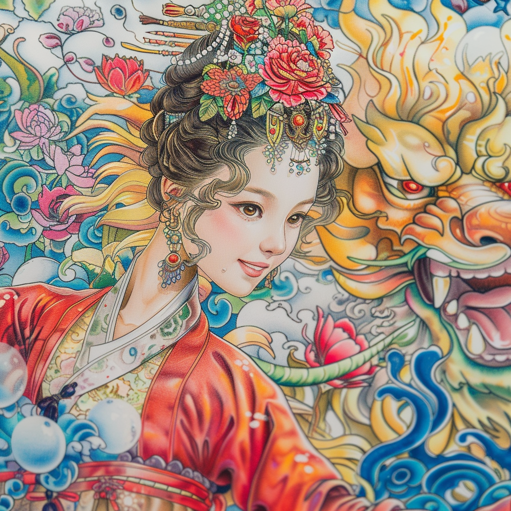 Heavenly Grace: The Prayer of the Celestial Maiden.