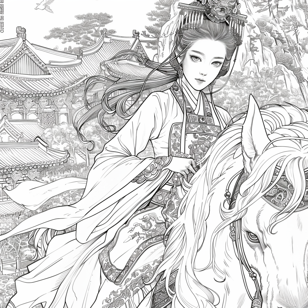 The Lion Rider of the Celestial Winds