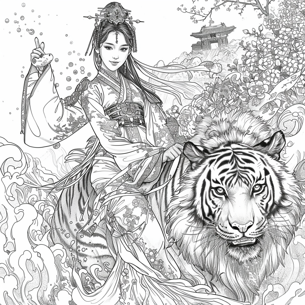 The Crimson Court – Portrait of the Royal Blossom