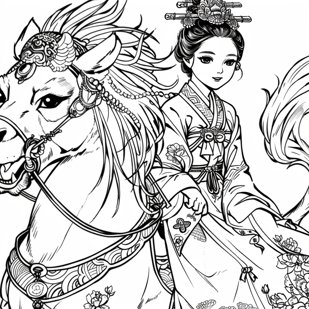 The Lion Rider of the Celestial Winds
