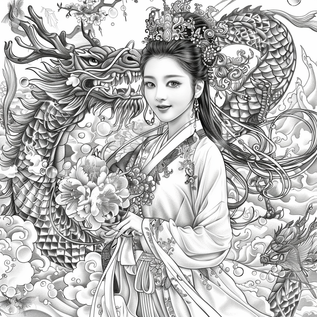The Dragon Princess of Blossoms