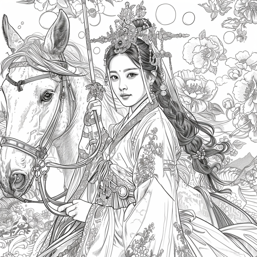 The Radiant Blossom Princess