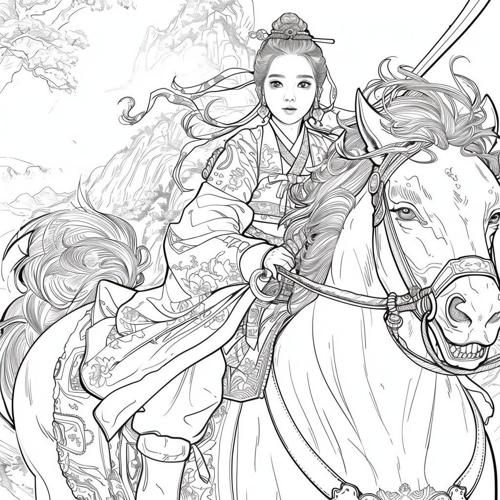 The Lion Rider of the Celestial Winds