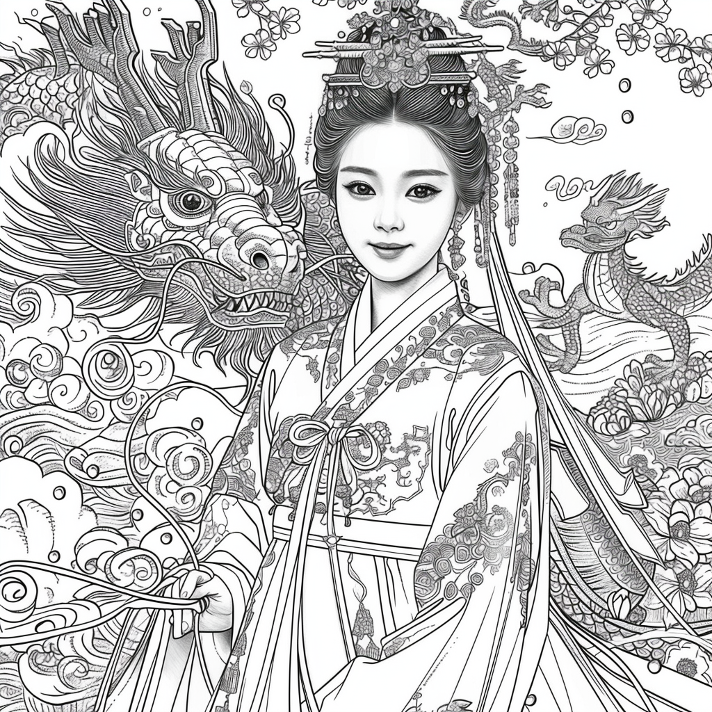 The Dragon Princess of Blossoms