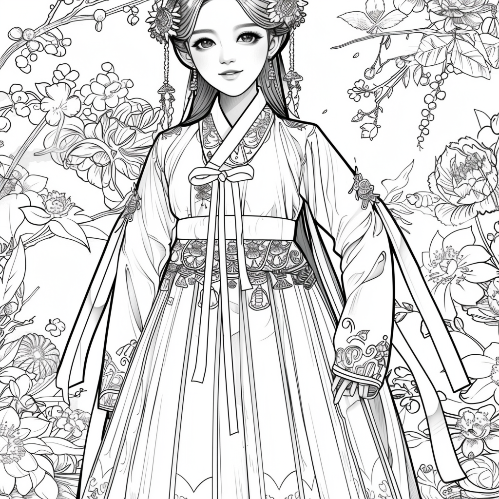 The Blossom Princess and Her Noble Steed