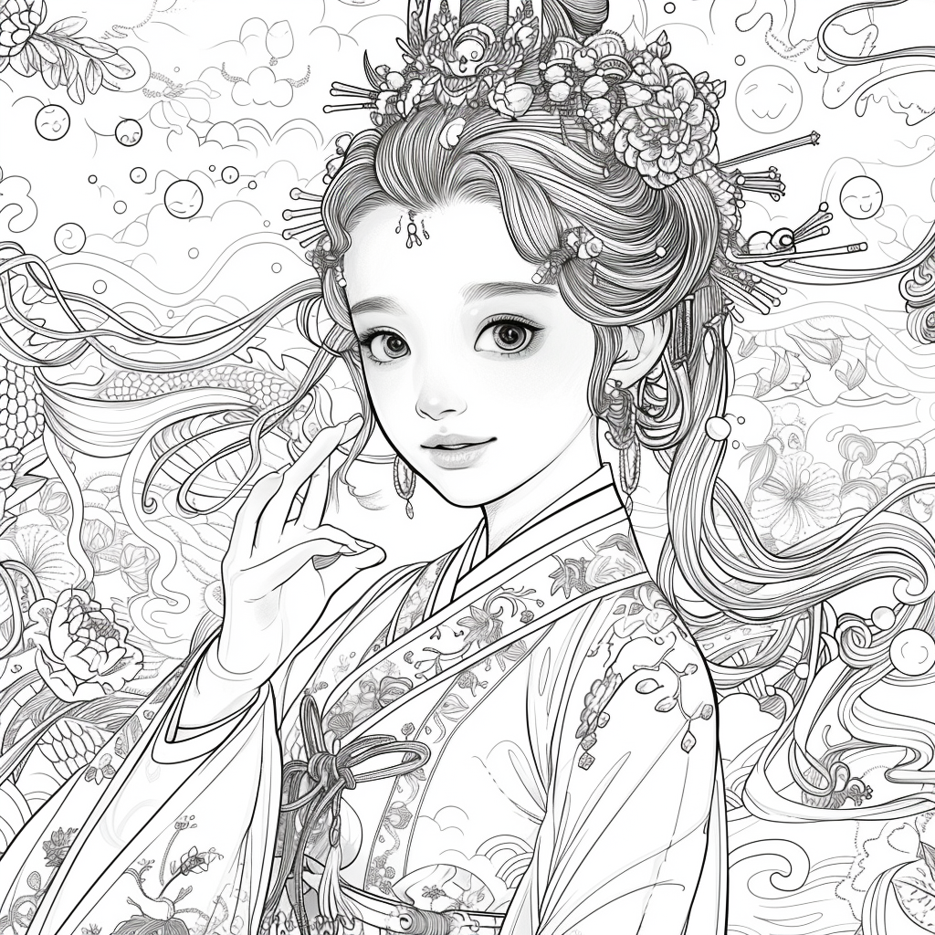 The Radiant Blossom Princess