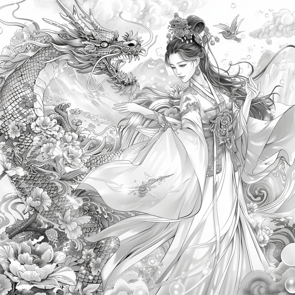 The Dragon Princess of Blossoms