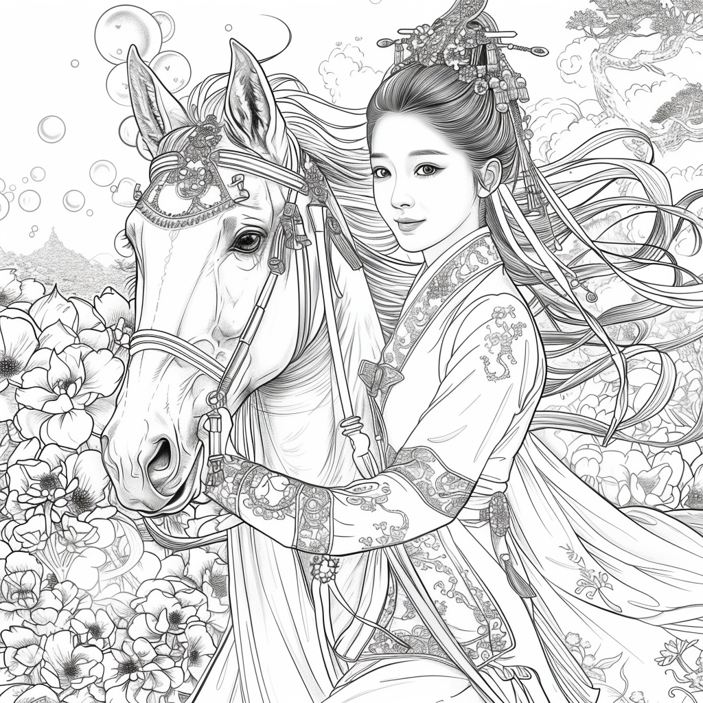 The Radiant Blossom Princess