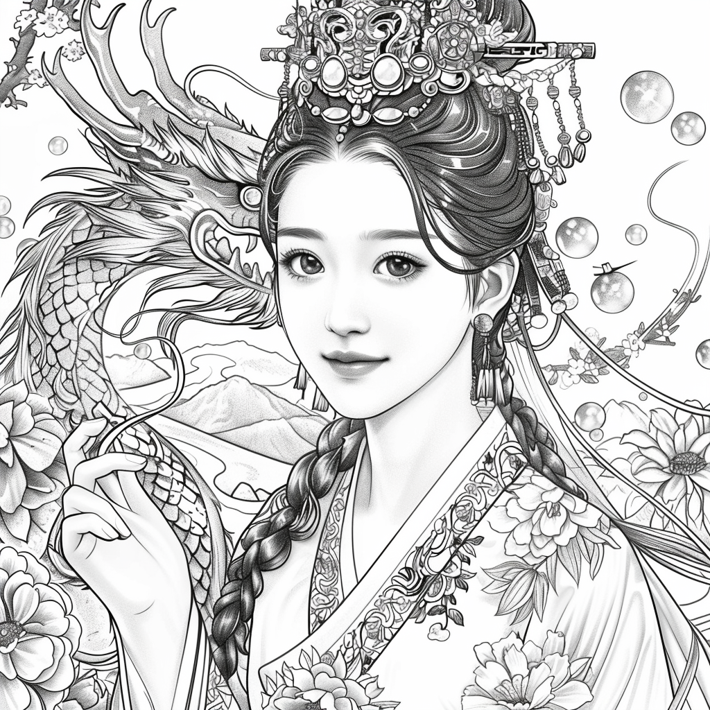 The Dragon Princess of Blossoms