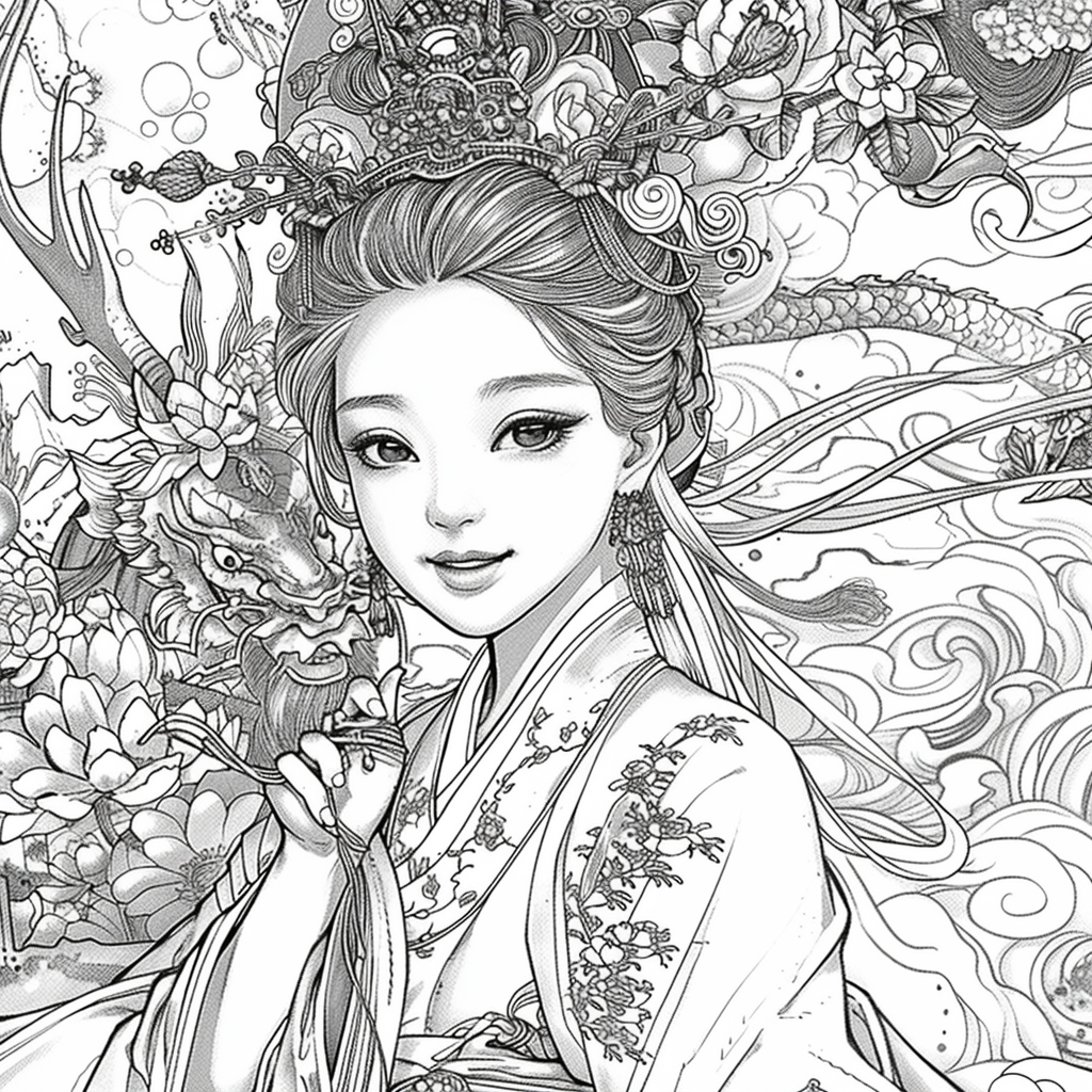 The Dragon Princess of Blossoms
