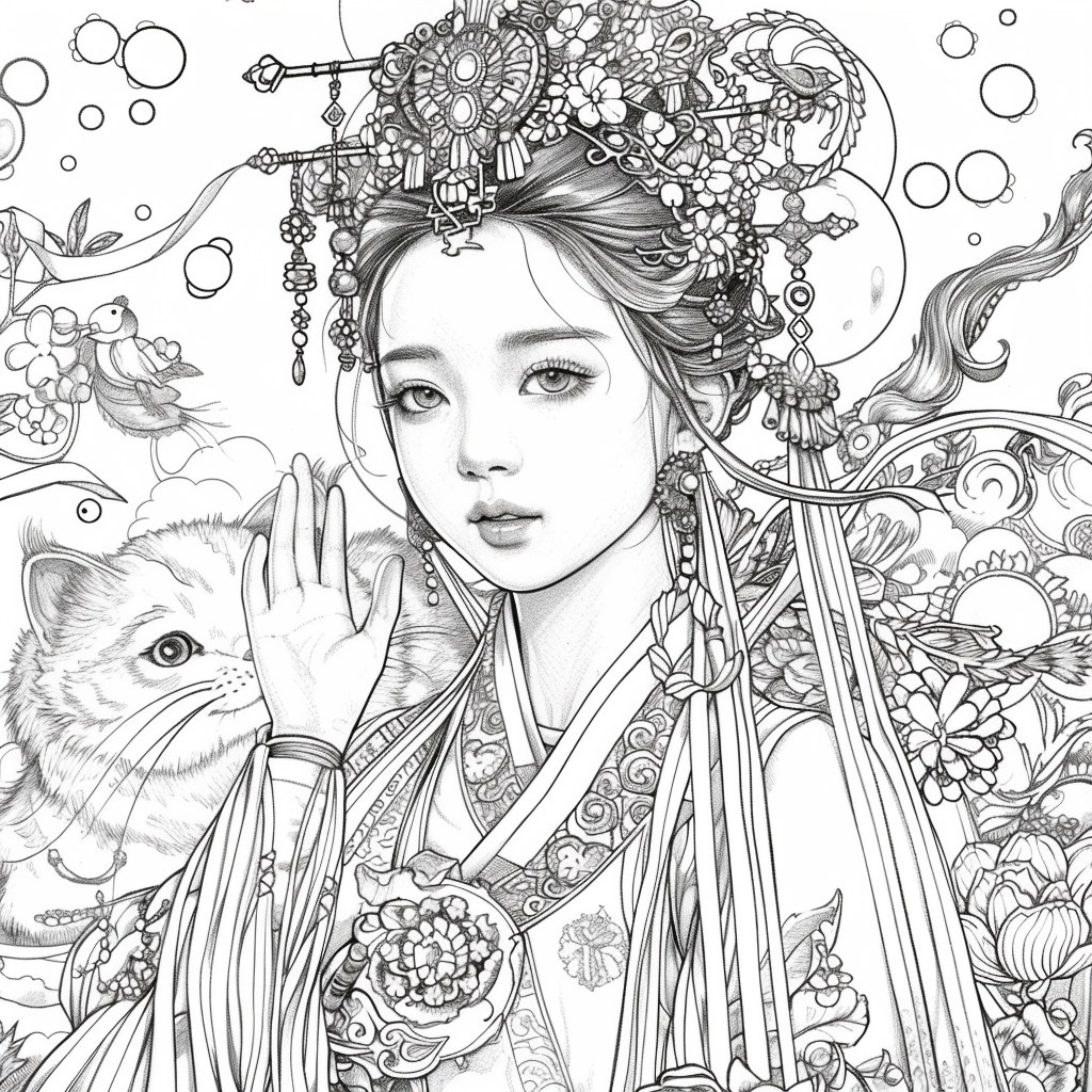 The Blossom Princess and Her Noble Steed