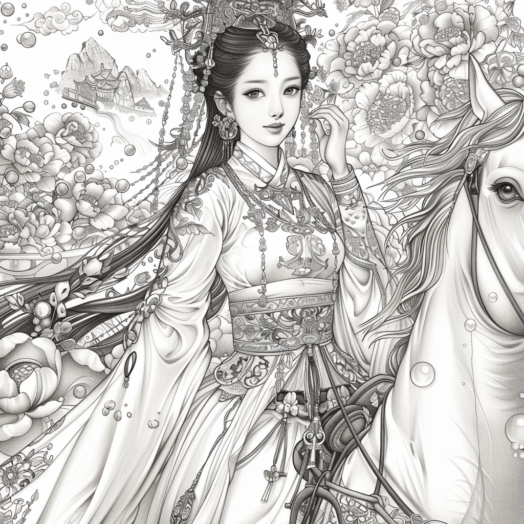 The Radiant Blossom Princess