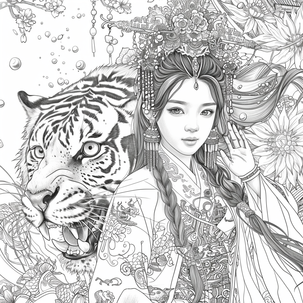The Radiant Blossom Princess