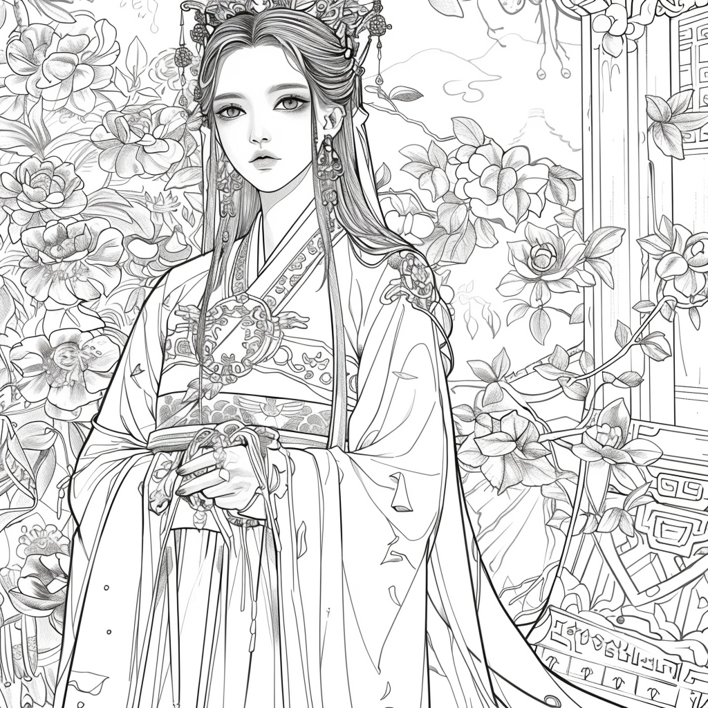 The Blossom Princess and Her Noble Steed