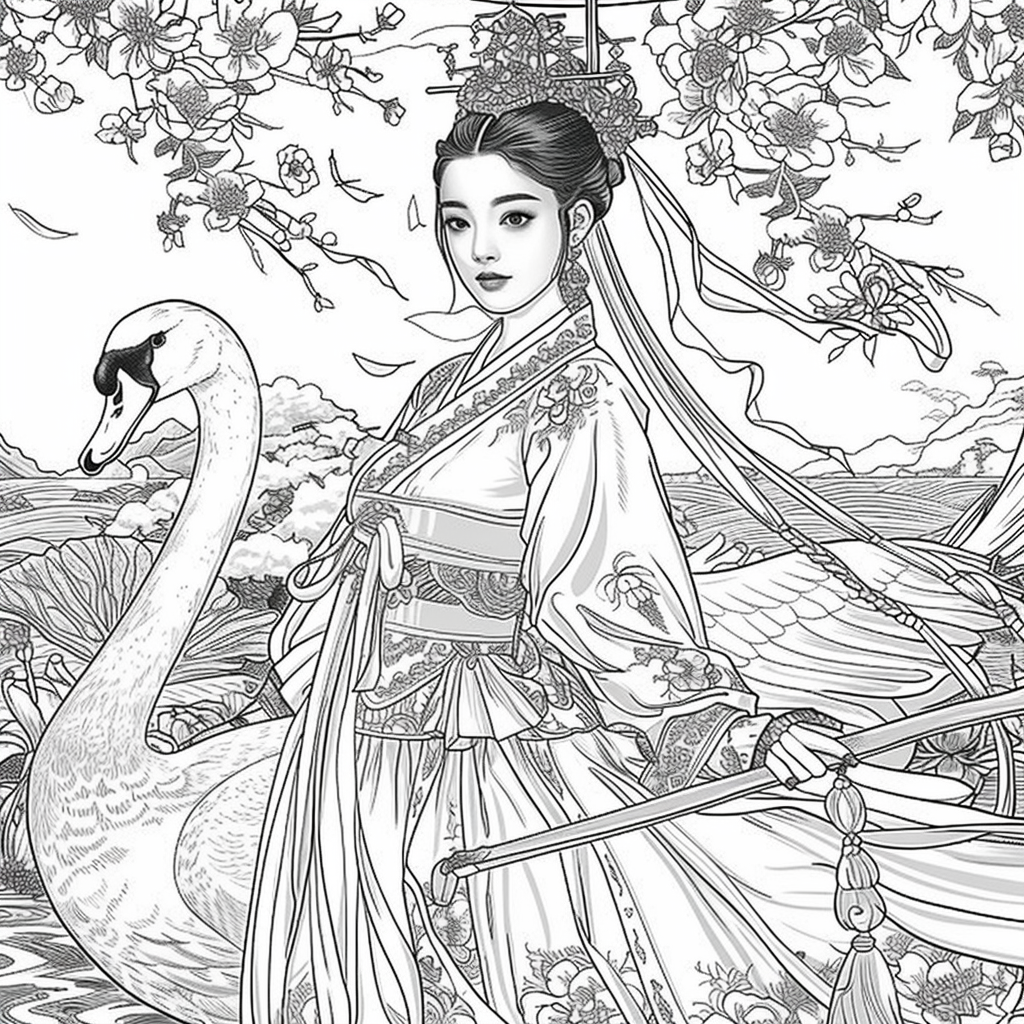The Crimson Court – Portrait of the Royal Blossom