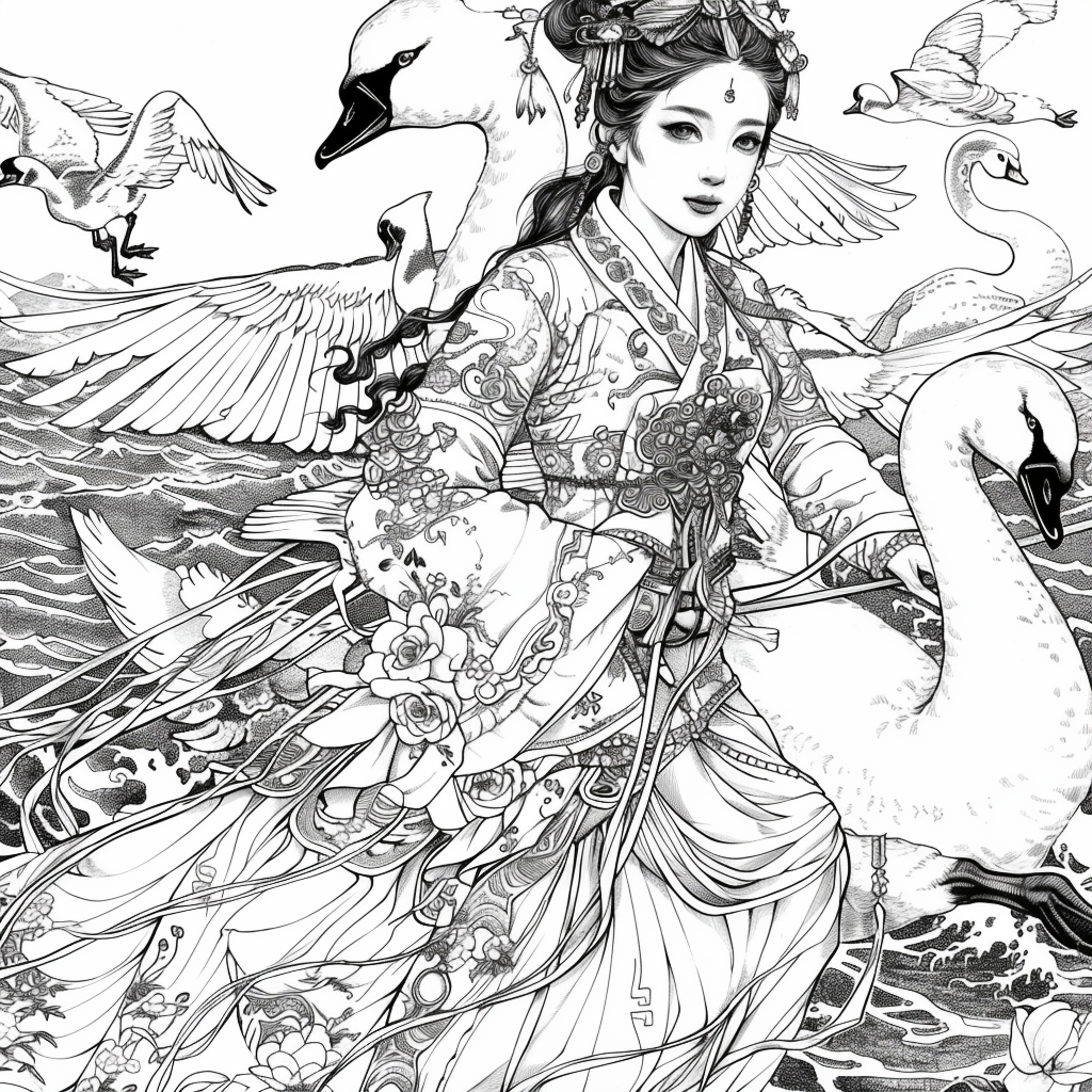 The Crimson Court – Portrait of the Royal Blossom