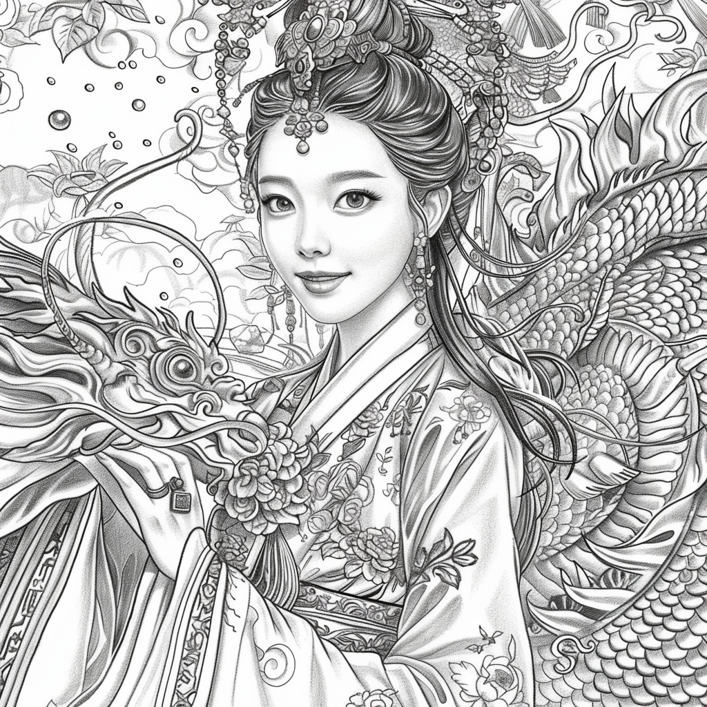 The Dragon Princess of Blossoms