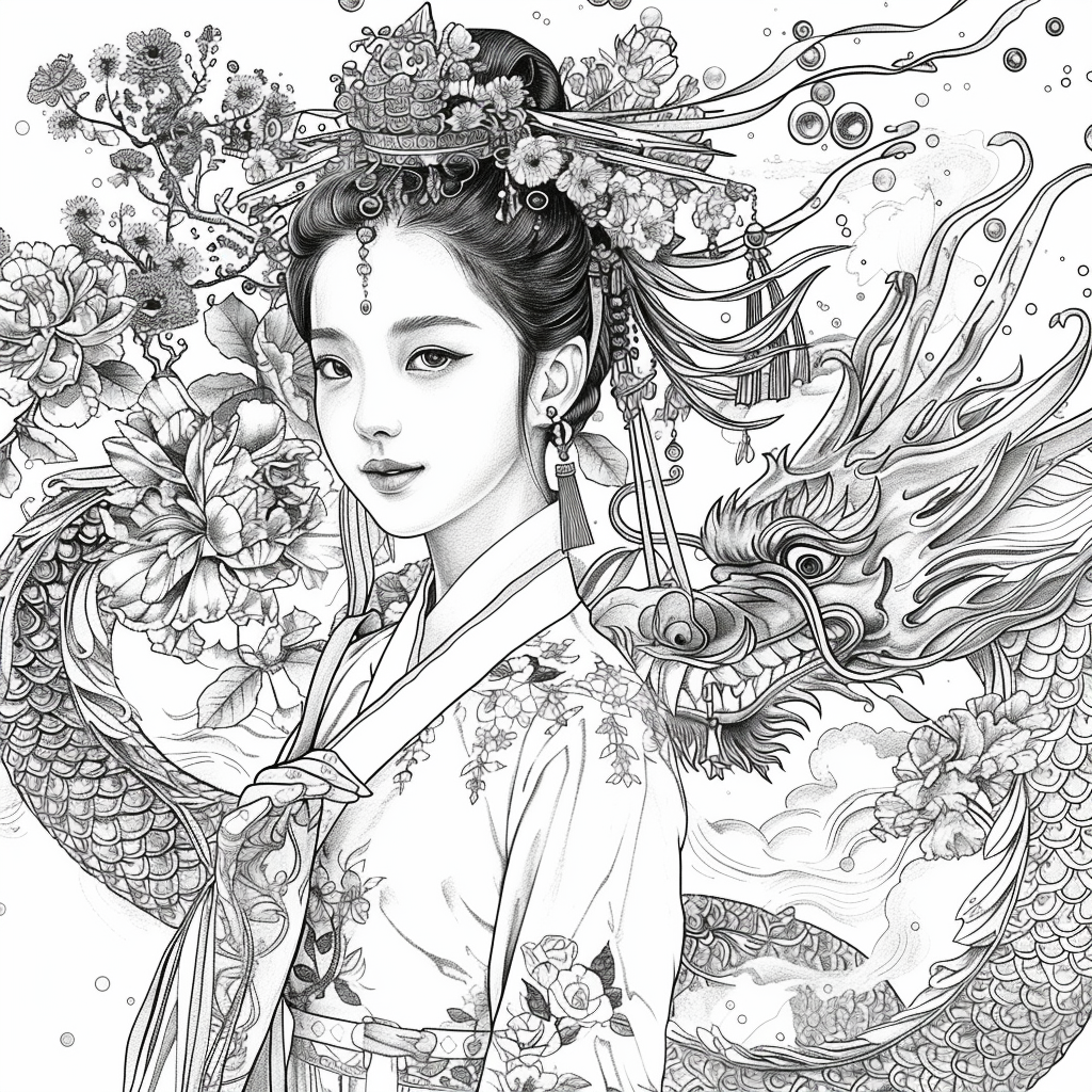 The Dragon Princess of Blossoms
