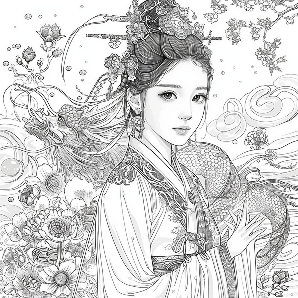 The Dragon Princess of Blossoms