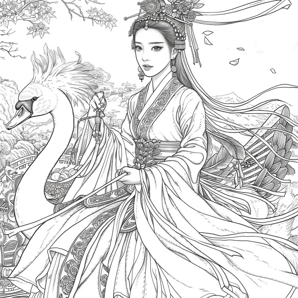 Gallop of the Petal Crowned Warrior
