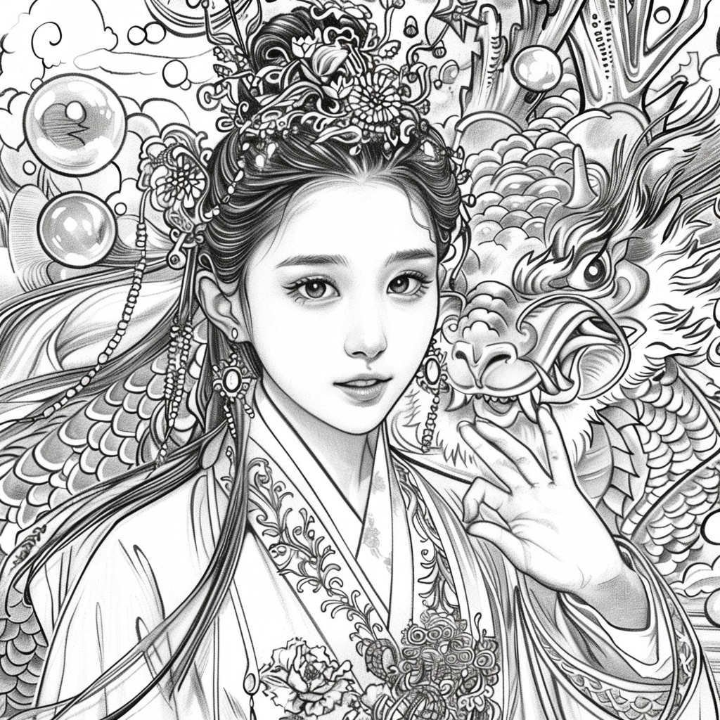 The Dragon Princess of Blossoms
