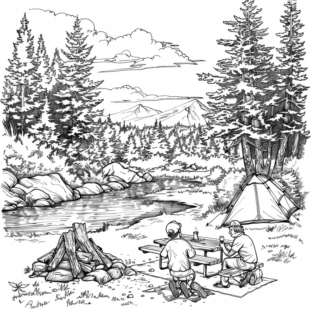 Forest Whispers – A Family's Quiet Escape