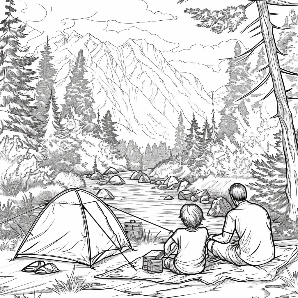 Forest Whispers – A Family's Quiet Escape