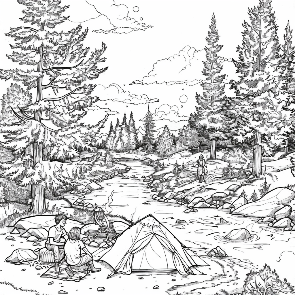 Forest Whispers – A Family's Quiet Escape