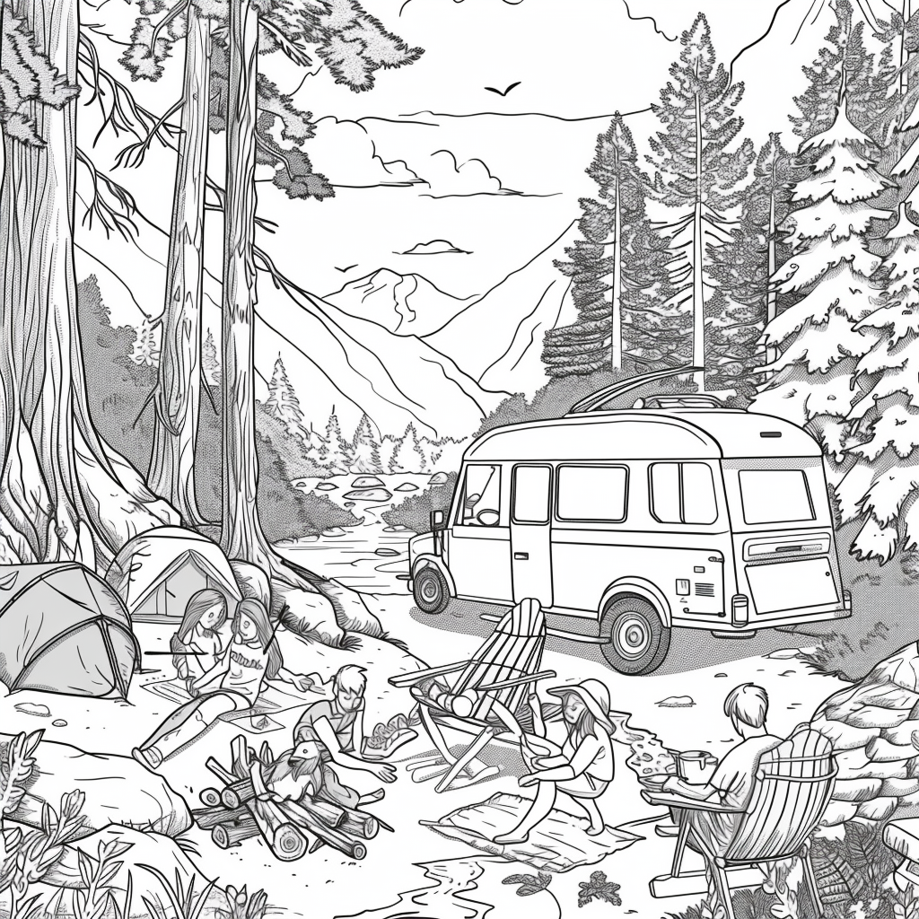 Forest Whispers – A Family's Quiet Escape