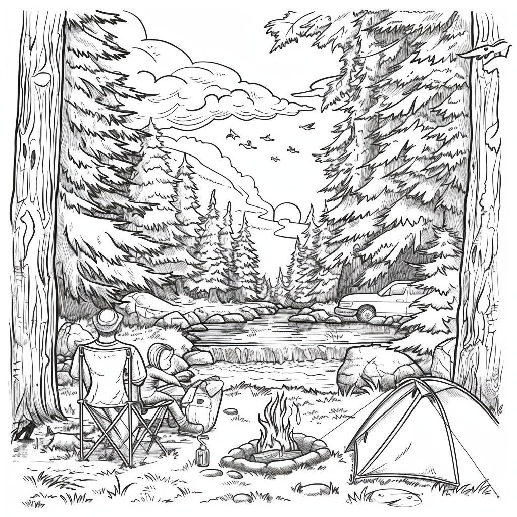 Forest Whispers – A Family's Quiet Escape