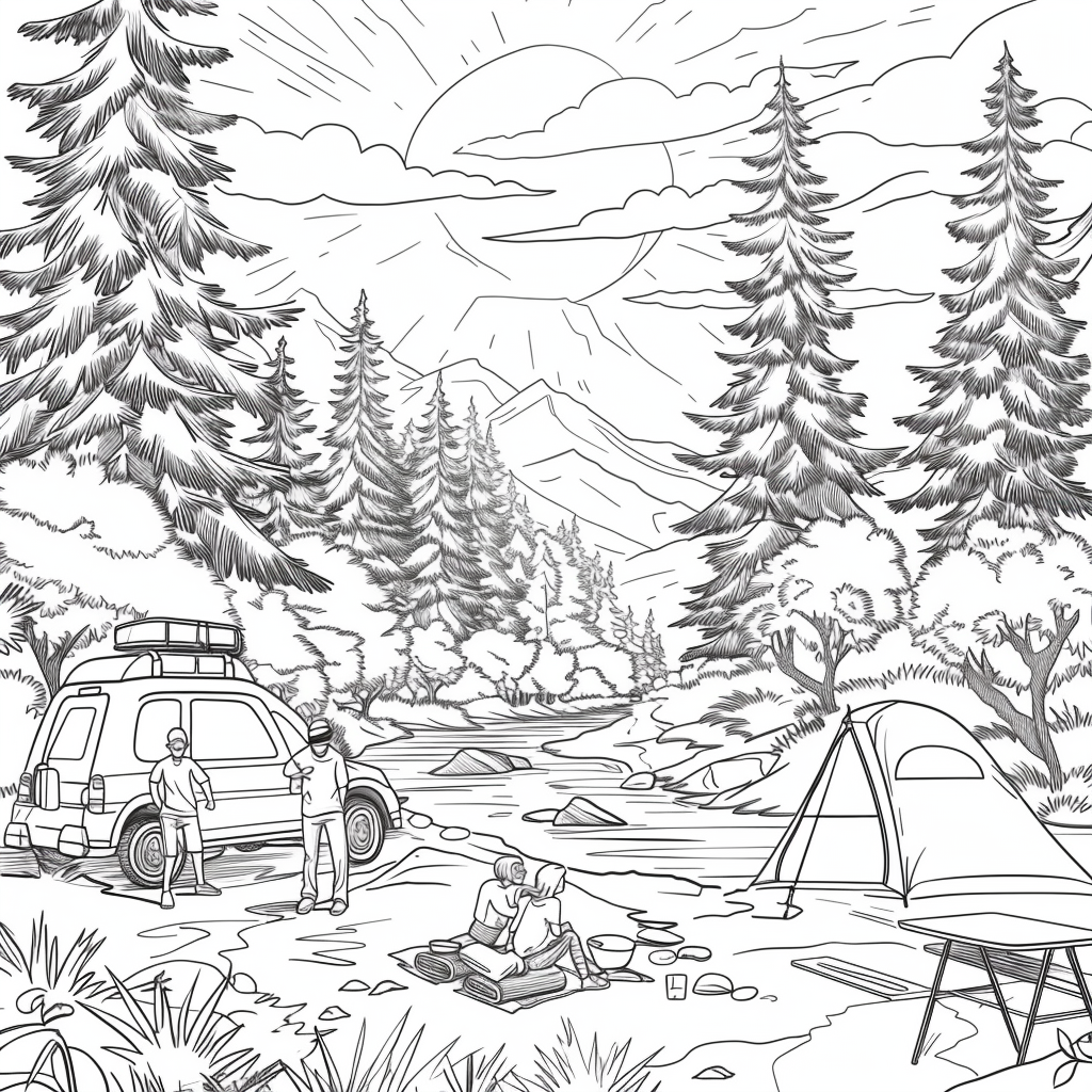 Forest Whispers – A Family's Quiet Escape